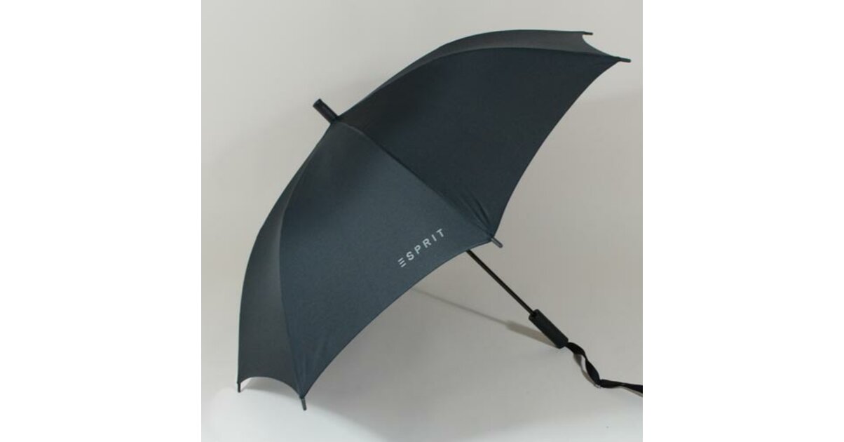 Parapluie Tudor Noir Automatique - Taille Voyage, Avec Housse De Rangement, Neuf Sans étiquette
